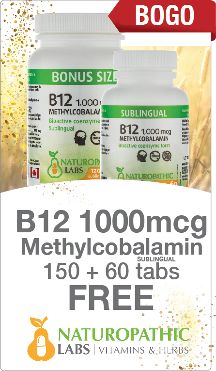 Methylcobalamin 1000mcg Sublingual 150 + 60 tabs