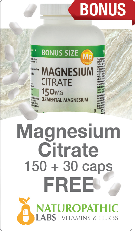 Magnesium Citrate 150 + 30 caps