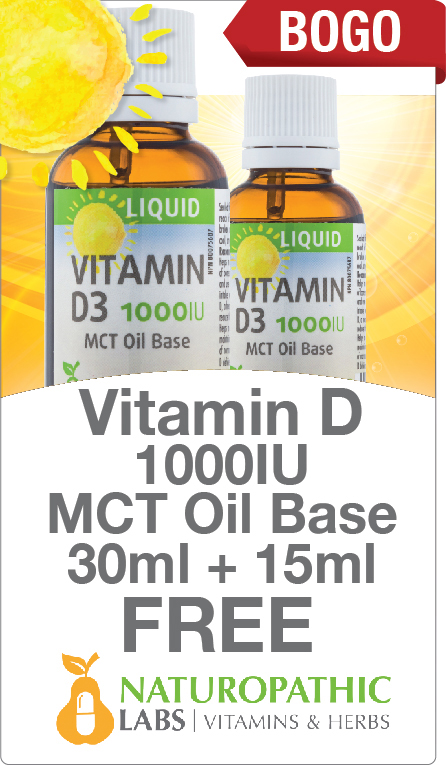 Vitamin D 1000IU MCT Oil Base 