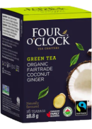 Organic Green Tea (Coconut Ginger) - 16 Tea Bags