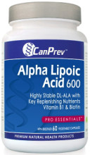 CanPrev Alpha Lipoic Acid 600mg - 60 V-Caps