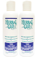 Herbal Glo Thin Fine Hair Shampoo - 250 + 250ml