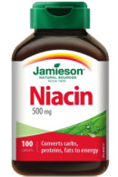 Jamieson Niacin 500mg - 100 Caps
