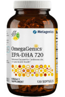 Metagenics Omega Genics EPA-DHA 720 (Lemon Lime) - 120 Softgels