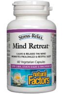 Natural Factors Stress-Relax Mind Retreat - 60 V-Caps