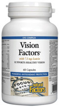 Natural Factors Vision Factors - 60 Caps