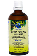 Natural Factors Whole Earth & Sea Pure Food - Deep Ocean Minerals - 100ml