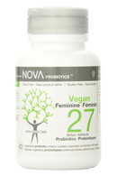 Nova Probiotics Vegan Feminine (27 Billion) - 60 V-Caps