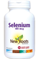 New Roots Selenium 100mcg - 100 V-Caps