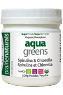 Prairie Naturals Aqua Greens Spirulina & Chlorella - 200g