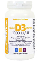 Prairie Naturals Vitamin D 1,000iu - 500 Softgels