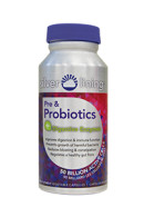 SilverLining Prebiotic And Probiotic Digestive Enzymes - 120 Caps