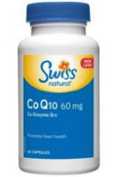 Swiss Natural Coenzyme Q10 60mg - 60 Caps