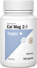 Trophic Calcium Magnesium Chelazome 2:1 - 120 Caps