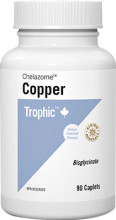 Trophic Copper Chelazome (Bisglycinate) 2mg - 90 Caplets