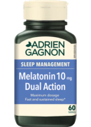 Adrien Gagnon Melatonin 10mg Dual Action - 60 Tabs