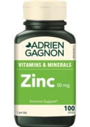 Adrien Gagnon Zinc 50mg - 100 Tabs