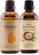 Aromapathic Labs Carrier Oil 2 Packet (Almond & Coconut) - 2 x 100ml