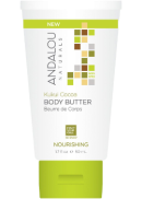 Andalou Naturals Kukui Cocoa Body Butter (Nourishing) - 50ml