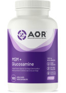 AOR MSM + Glucosamine - 100 V-Caps