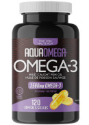 AquaOmega High DHA Omega-3 3,560mg - 120 Softgels