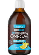 AquaOmega High EPA Omega-3 4,380mg (Lemon) - 450ml