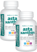 Prairie Naturals Astaxanthin Plus - 60 + 60 Softgels (2 For Deal)