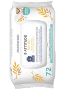 Attitude Baby & Kids Oatmeal Sensitive Natural Baby Care Wipes - 72 Wipes