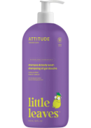 Attitude Baby & Kids Little Leaves 2-In-1 Shampoo & Body Wash (Vanilla & Pear) - 946ml