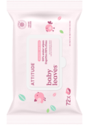 Attitude Baby & Kids Baby Leaves Wipes - 72 Wipes