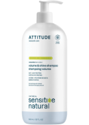 Attitude Oatmeal Sensitive Natural Care Shampoo Extra Gentle & Volumizing (Fragrance Free) - 946ml