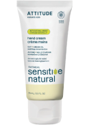 Attitude Oatmeal Sensitive Natural Care Hand Cream Moisturize & Repair (Argan) - 75ml