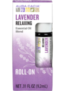 Aura Cacia Lavender Essential Oil Blend Roll-On (Relaxing) - 9.2ml