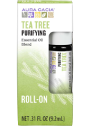Aura Cacia Tea Tree Essential Oil Blend Roll-On (Purifying) - 9.2ml