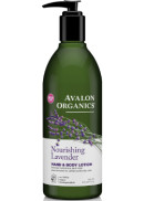 Avalon Organics Nourishing Lavender Hand & Body Lotion - 340ml