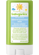 Babyganics Baby SPF50 Mineral Sunscreen Stick - 13g