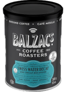 Balzac's Coffee Roasters Swiss Water Decaf (Ground Coffee Stout Roast) - 300g
