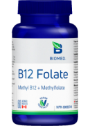 BioMed B12 Folate - 60 Lozenges
