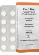 BioMed Sanum Pleo Muc (Mucokehl) Tablets 5X - 20 Tabs