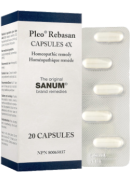 BioMed Sanum Pleo Rebasan Capsules 4X - 20 Caps
