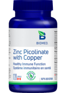BioMed Zinc Picolinate With Copper - 120 Caps