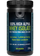 Brad King's Ultimate 100% High Alpha Whey Isolate (Unflavoured) - 230g - Ultimate