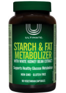 Brad King's Ultimate Ultimate Starch & Fat Metabolizer With White Kidney Bean Extract - 90 V-Caps