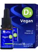 CanPrev D3 Drops 1,000iu (Vegan) - 15ml