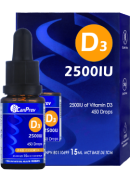 CanPrev D3 Drops 2,500iu (MCT Base) - 15ml