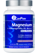 CanPrev Magnesium Stress Release + Ashwagandha, B5, B6, & C - 90 V-Caps