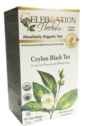 Celebration Herbals Ceylon Black Tea (Organic) - 24 Tea Bags