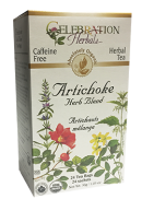 Celebration Herbals Artichoke Leaf Blend Tea (Organic) - 24 Tea Bags