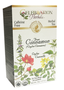 Celebration Herbals Cinnamon True Tea (Ceylon Organic) - 24 Tea Bags