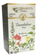 Celebration Herbals Dandelion Leaf Tea (Organic) - 24 Tea Bags